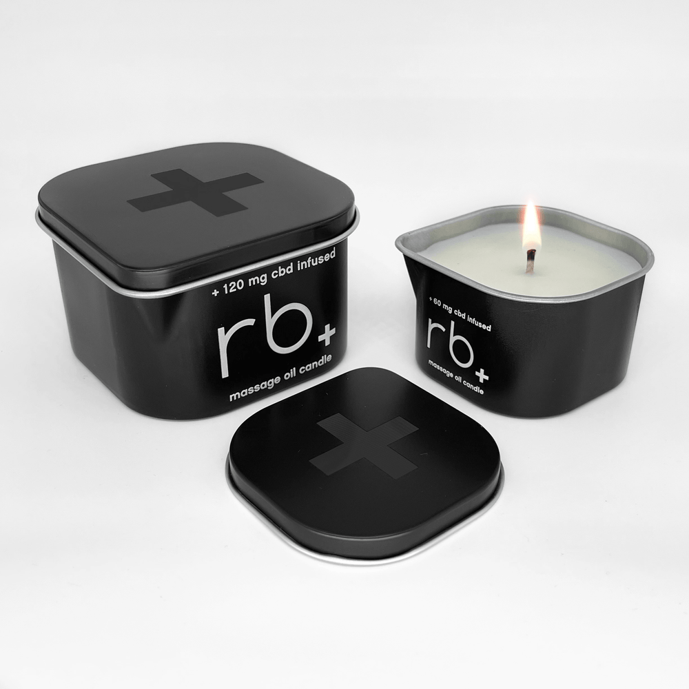 rb+ unscented massage candle