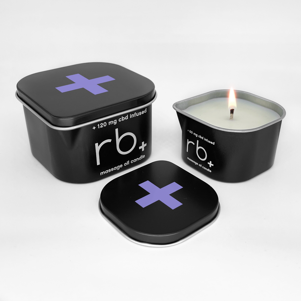 rb+ lavender massage candle