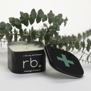 
                  
                    Load image into Gallery viewer, rb+ eucalyptus massage candle
                  
                
